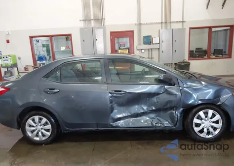 2016 Toyota Corolla Le from USA, damaged, VIN 2T1BURHE3GC496669